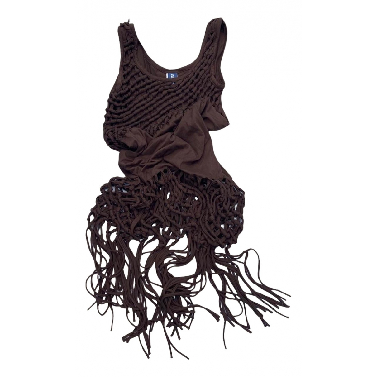 Maxi dress Jean Paul Gaultier Brown 
